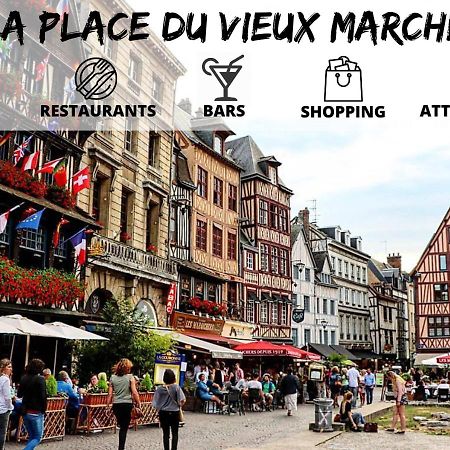 Cosy'Appart - Le Fontenelle Apartman Rouen Kültér fotó