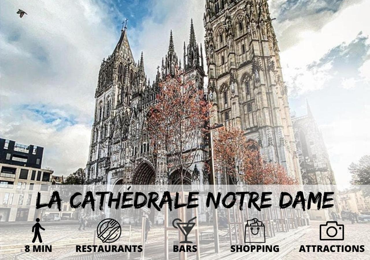 Cosy'Appart - Le Fontenelle Apartman Rouen Kültér fotó